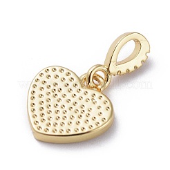 Cubic Zirconia Charms&nbsp;KK-G363-09G-04