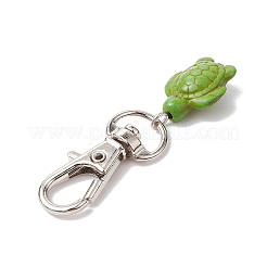 Tortoise Synthetic Turquoise Pendant Decoration&nbsp;HJEW-JM02294