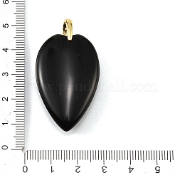 Natural Obsidian Pendants&nbsp;G-G470-02G-10