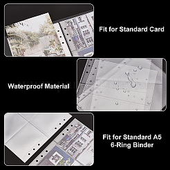 9 Sets 3 Style PP Loose Leaf Card Ticket Storage Bag&nbsp;AJEW-BC0003-60