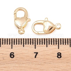 Brass Lobster Claw Clasps&nbsp;KK-H287-08H-G