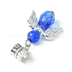 Glass European Dangle Charms&nbsp;PALLOY-JF02388