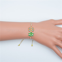 Bohemian Adjustable Human Loom Pattern Miyuki Seed Beads Link Bracelets for Women&nbsp;QS6654