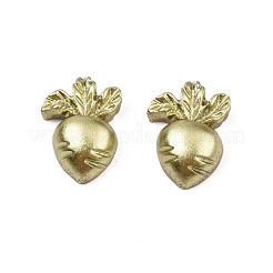 Spray Painted Opaque Resin Cabochons&nbsp;X-CRES-N027-14