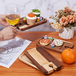 Wood Wine Glass Storage Tray Decoration&nbsp;DIY-WH0899-58