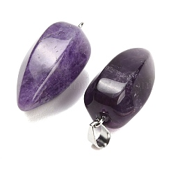 Natural Amethyst Pendants&nbsp;GG-K002-16P