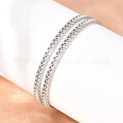 Hollow 304 Stainless Steel Open Cuff Bangles for Women&nbsp;BJEW-F547-02P