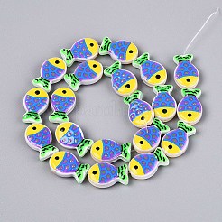 Dyed & Heated Glass Enamel Beads&nbsp;GLAA-T023-45M
