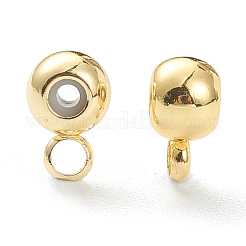 Rack Plating Brass Tube Bails&nbsp;KK-F826-02B-G