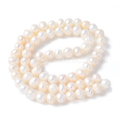 Natural Cultured Freshwater Pearl Beads Strands&nbsp;PEAR-I007-07O-03A