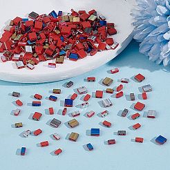 250Pcs 10 Style Electroplate Opaque Glass Seed Beads&nbsp;SEED-AR0001-34