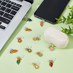 12Pcs 2 Styles Plastic Mobile Dustproof Plugs&nbsp;HJEW-OC00188