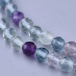Natural Fluorite Beaded Necklaces&nbsp;NJEW-K114-B-A16