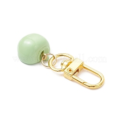 Opaque Acrylic Apple Pendant Decorations&nbsp;HJEW-JM04240-02