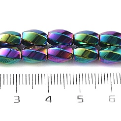 Electroplated Synthetic Magnetic Hematite Beads Strands&nbsp;G-P545-G01-02