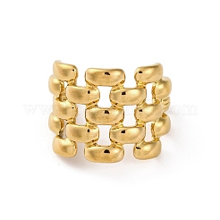 304 Stainless Steel Web Open Cuff Rings&nbsp;RJEW-K258-06G