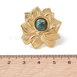 Adjustable 304 Stainless Steel Cuff Open Rings&nbsp;RJEW-JR01020-01