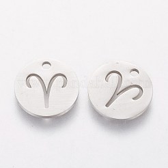 Non-Tarnish 304 Stainless Steel Charms&nbsp;STAS-Q201-T095-1