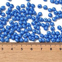 6/0 Opaque Baking Paint Glass Seed Beads&nbsp;X1-SEED-M012-02A-03