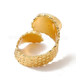Brass Cuff Finger Rings Components&nbsp;X-KK-G428-02G