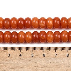 Dyed Natural White Jade Beads Strands&nbsp;G-G107-A26-01