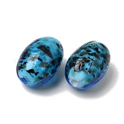Handmade Gold Sand Lampwork Beads&nbsp;LA-CBAC6A6-01A