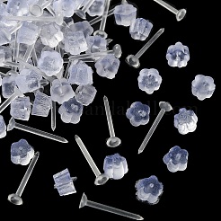 500Pcs Plastic Stud Earring Findings&nbsp;KY-YW0001-28