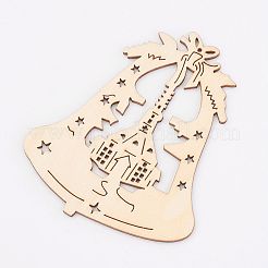 Undyed Wooden Pendants&nbsp;LS-WOOD-K005-22