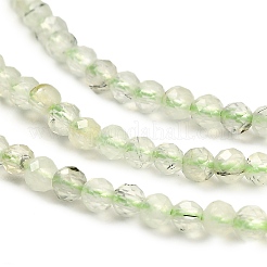 Natural Prehnite Beads Strands&nbsp;G-RM2025-34-2.5mm