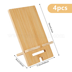 Bamboo Mobile Phone Holders&nbsp;AJEW-WH0248-894