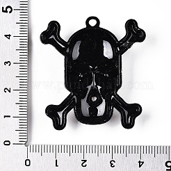 Baking Paint Alloy Rhinestone Pendants&nbsp;PALLOY-N176-109B