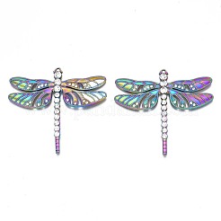 Rack Plating Rainbow Color Alloy Big Pendants&nbsp;PALLOY-N163-170A