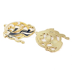 Rack Plating Alloy Enamel Pendants&nbsp;FIND-Q099-03C-03