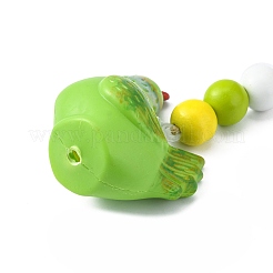 Easter Theme Plastic Rooster Pendant Decorations&nbsp;HJEW-TAC0013-14B