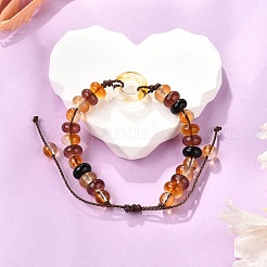 Glass Brainded Bead Bracelets&nbsp;BJEW-L701-01