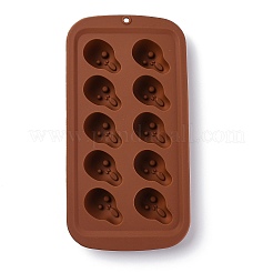 Halloween Skull Shape Food Grade Silicone Molds&nbsp;DIY-H126-01