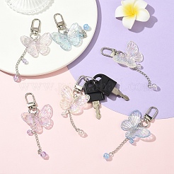 20Pcs Acrylic Pendant Decorations&nbsp;HJEW-YW00252-01
