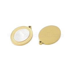 Ion Plating(IP) 304 Stainless Steel Pendants&nbsp;STAS-R233-08G