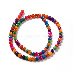 Dyed Natural Freshwater Shell Beads Strands&nbsp;X-SHEL-G014-05D-01