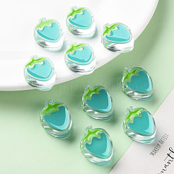 Transparent Enamel Acrylic Beads&nbsp;X1-TACR-S155-003G