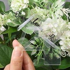 1 Set Acrylic Plant Labels&nbsp;AJEW-CA0004-57A