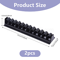 PE & ABS Plastic Wall Mounted Horse Whip Display Rack&nbsp;ODIS-WH0108-033