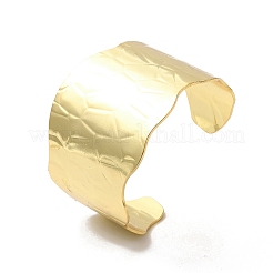 Rack Plating Brass Cuff Bangles&nbsp;BJEW-A137-05G