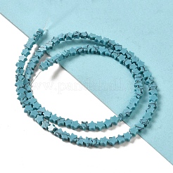 Dyed Synthetic Turquoise Beads Strands&nbsp;G-G085-B32-01