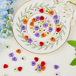 180Pcs 6 Colors Horizontal Hole Opaque Acrylic Beads&nbsp;SACR-HY0001-01