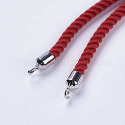 Nylon Twisted Cord Bracelet Making&nbsp;MAK-F018-01P-RS