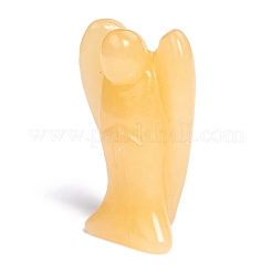 Natural Yellow Jade Display Decorations&nbsp;G-P449-A01
