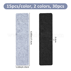 30Pcs 2 Colors Felt Pen Holder&nbsp;ABAG-FH0001-13