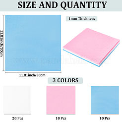4Sets 3 Colors Non Woven Fabric&nbsp;DIY-CP0012-12A