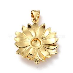 Eco-Friendly Brass Pendants&nbsp;KK-D066-31G-RS